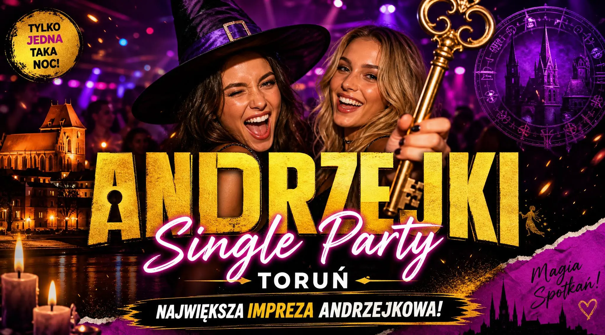Andrzejkowa edycja Single Party w Toruń